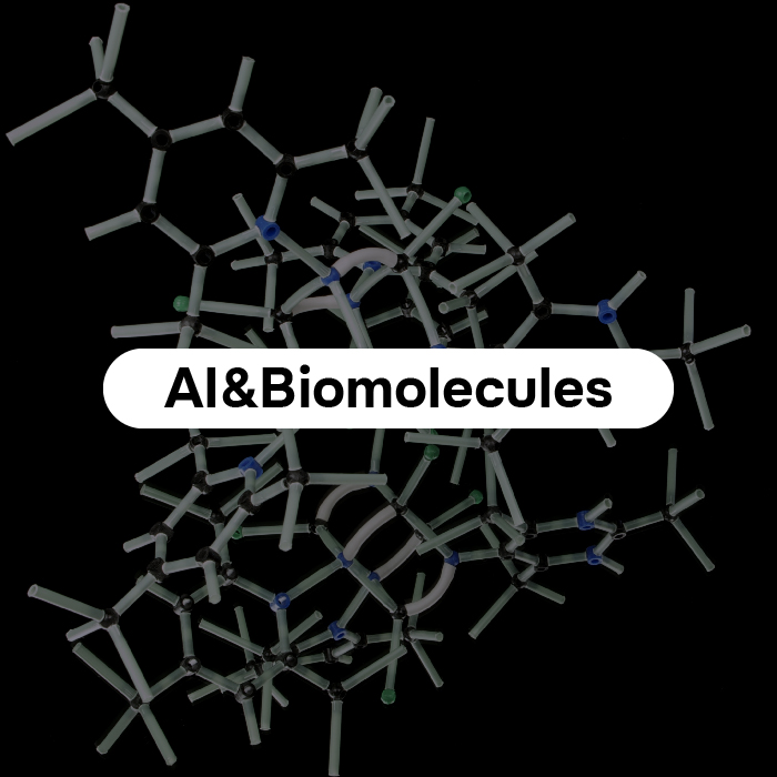 logo dell'iniziativa AI&Biomolecules