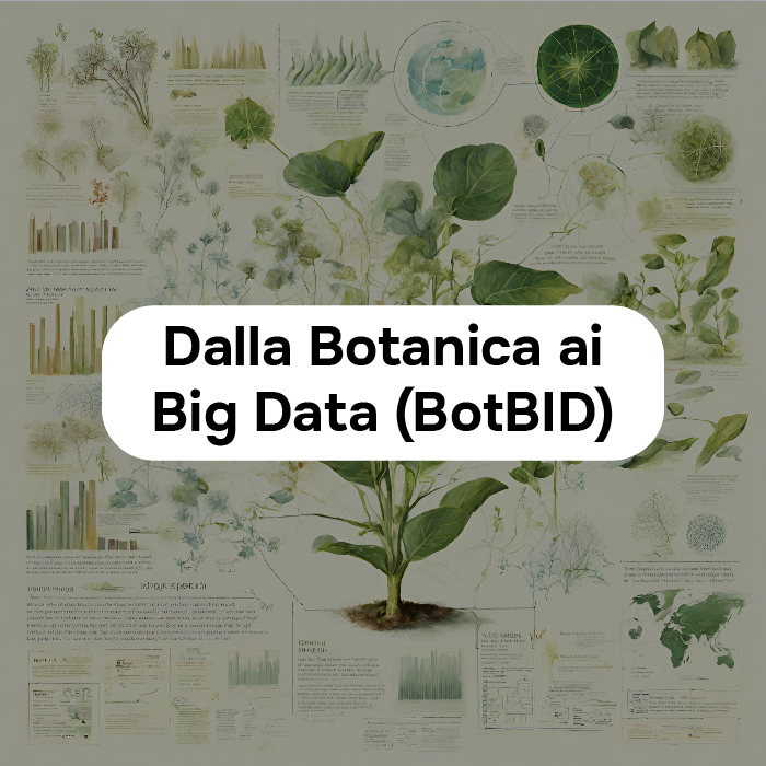 logo dell'iniziativa Dalla Botanica ai Big Data (BotBID)